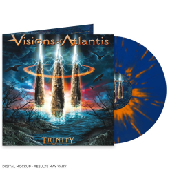 Trinity DUNKELBLAUES ORANGES Splatter Vinyl