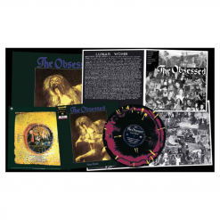 Lunar Womb - BLACK PURPLE Merge MUSTARD Splatter Vinyl