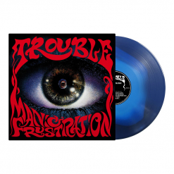 Manic Frustration - BLAU KNOCHENFARBENES Vinyl