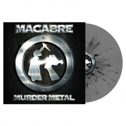 Murder Metal - GREY BLACK Splatter Vinyl
