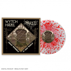 Chain Yourself - New World - TRANSPARENT ROTES Splatter 7" Vinyl
