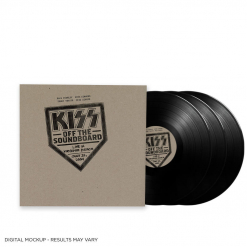 Kiss Off The Soundboard - Live In Virginia Beach - SCHWARZES 3-Vinyl
