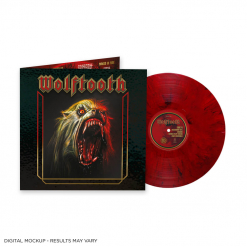 Wolftooth - ROT SCHWARZ WEISS marmoriertes Vinyl