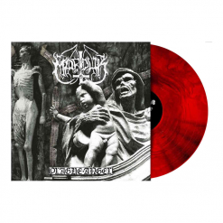 Plague Angel - ROT SCHWARZ Marmoriertes Vinyl