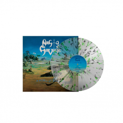 Abstract Reality - CLEAR SILVER GREEN Splatter Vinyl