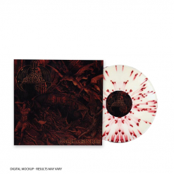 Angelgrinder - CLEAR RED Splatter Vinyl