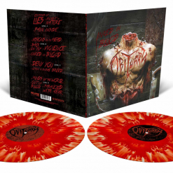 Inked In Blood - BLOOD RED Cloudy Effect 2-Vinyl
