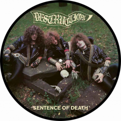 Sentence of Death PICTURE Vinyl US COVER