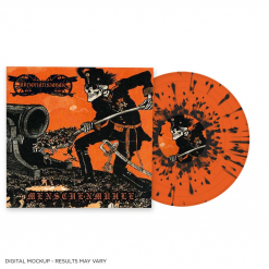 Menschenmühle - ORANGE BLACK Splatter Vinyl