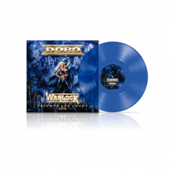 Warlock - Triumph & Agony Live - BLAUES Vinyl