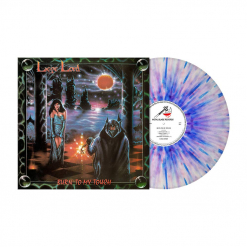 Burn To My Touch - WHITE with PURPLE PINK BLUE Splatter Vinyl