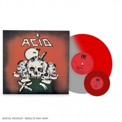 Acid - ROT SILBERNES Bi-Coloured Vinyl