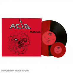Maniac - ROT SCHWARZES Bi-Coloured Vinyl