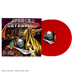City Of Evil - RED 2-Vinyl