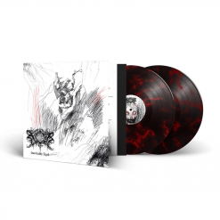 Inevitably Dark - RED BLACK Marbed 2-Vinyl