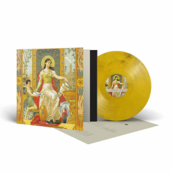 Thrones - CLEAR YELLOW BLACK Marbled Vinyl