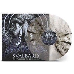 The Weight of The Mask CRYSTAL CLEAR BLACK Marbled Vinyl