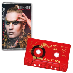 Blood & Glitter ROTE Musikkassette