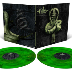 In Their Darkened Shrines - BLACK NEON GREEN Galaxy 2-Vinyl