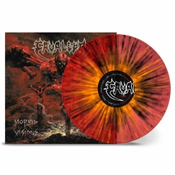 Morbid Visions - RED ORANGE BLACK Splatter Vinyl