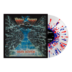 Digital Dictator - CLEAR BLUE RED Splatter Vinyl