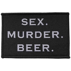 Sex Murder Beer - Patch