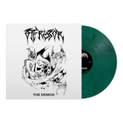 The Demos - GREEN BLACK Marbled Vinyl