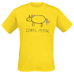 Unicorn - Yellow - T-shirt
