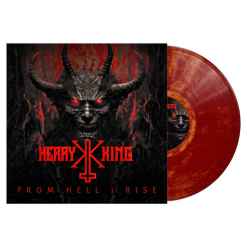 From Hell I Rise - DARK RED ORANGE Marbled Vinyl