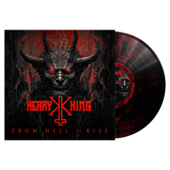 From Hell I Rise - BLACK DARK RED Marbled Vinyl