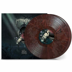 A Mortal Binding - RED BLACK Smoke Marbled 2-Vinyl