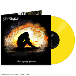The Agony Flame SOLID YELLOW Vinyl