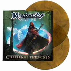 Challenge The Wind - ORANGE BLACK Marbled 2-Vinyl