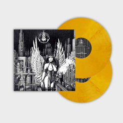 Inferno - Yellow White Orange Red Marbled 2- LP