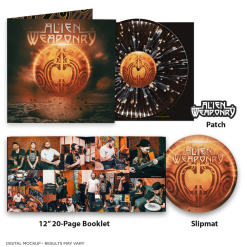 Te Rä - Die Hard Edition: Schwarz Weiss Orange Splatter LP + Slipmat + Patch + Booklet