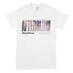 Afterglow Tracklist White - T-shirt