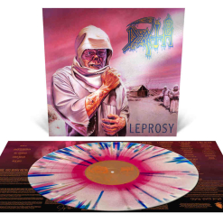 Leprosy - Pink White Blue Merge Splatter LP