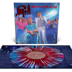 Spiritual Healing - Red Cyan Black Merge Splatter LP