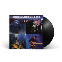 Sherinian/Phillips Live - SCHWARZES Vinyl