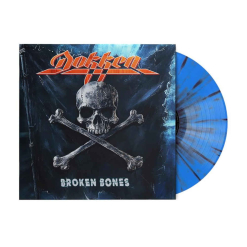 Broken Bones - Blue Black Splatter LP