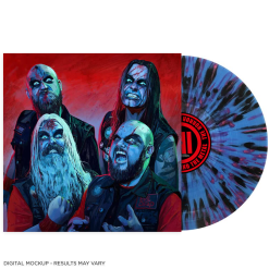 The Horror And The Metal - BLAU ROTES Splatter Vinyl