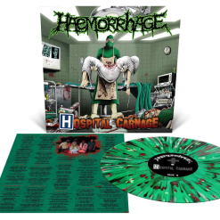Hospital Carnage - Kelly Green Splatter LP