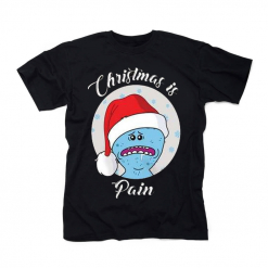 Rick And Morty Christmas Is Pain T-shirt front