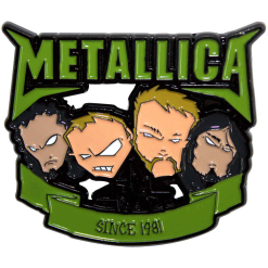 Since 1981 Heads - Metal Pin
