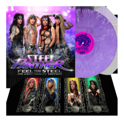 Feel The Steel - 15th Anniversary Edition - Violett Marmorierte 2-LP