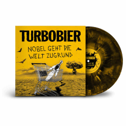 Nobel Geht Die Welt Zugrund - SCHWARZ GELB Marmoriertes Vinyl