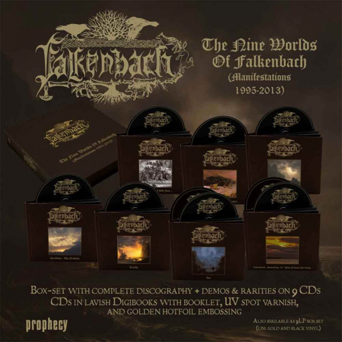 The Nine Worlds Of Falkenbach (Manifestations 1995-2013) CD Boxset