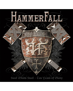 12459 hammerfall steel meets steel - ten years of glory 2-cd heavy metal
