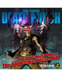 Five Finger Death Punch album cover Wrong Side Of Heaven And The Righteous Side Of Hell Vol. 2