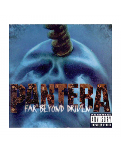 Pantera album cover Far Beyond Driven